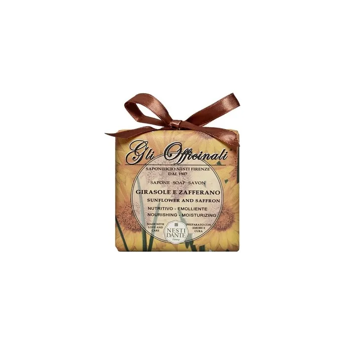 Nesti Dante Gli Officinali Sunflower and Saffron Soap 200g