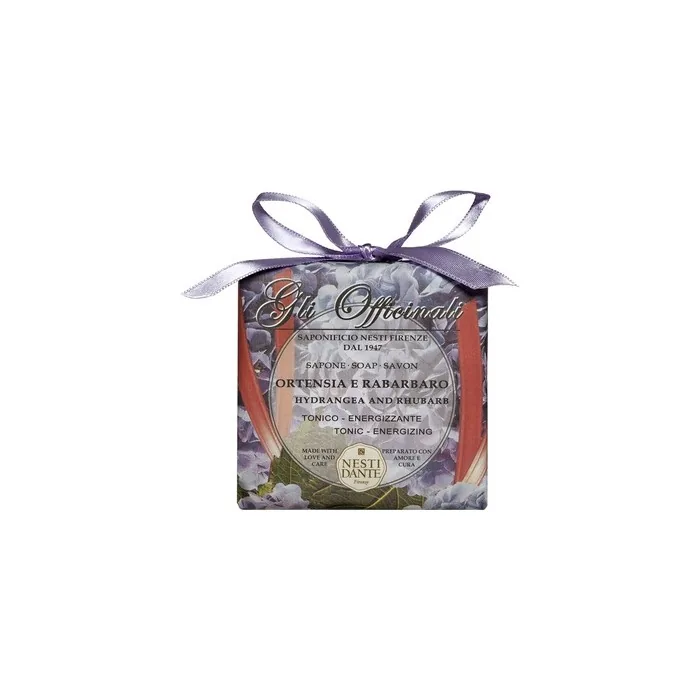 Nesti Dante Gli Officinali Hydrangea & Rhubarb Soap