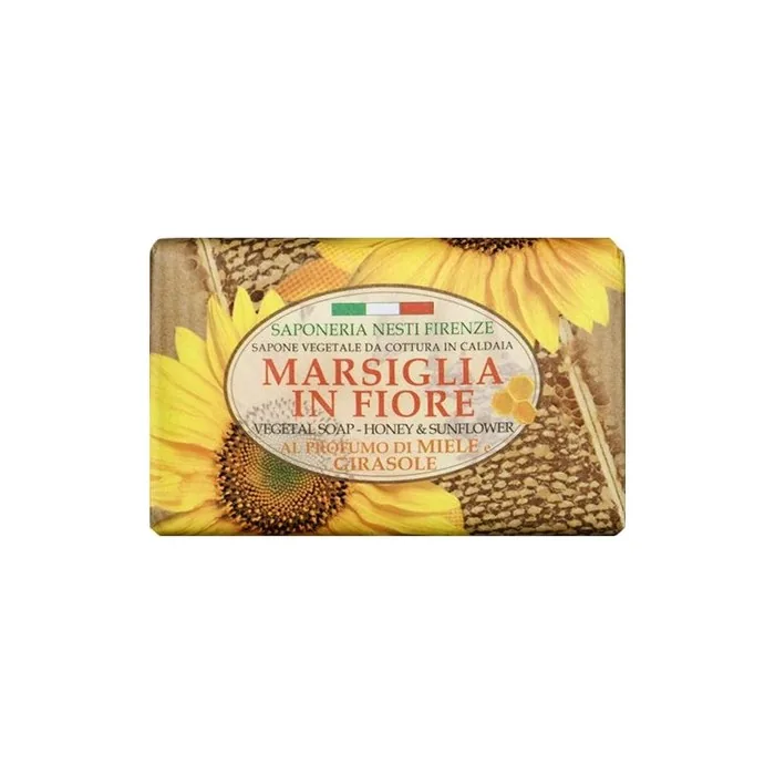 Saponeria Nesti Firenze Marsiglia in Fiore Natural Soap 4.4 Ounces 125gr