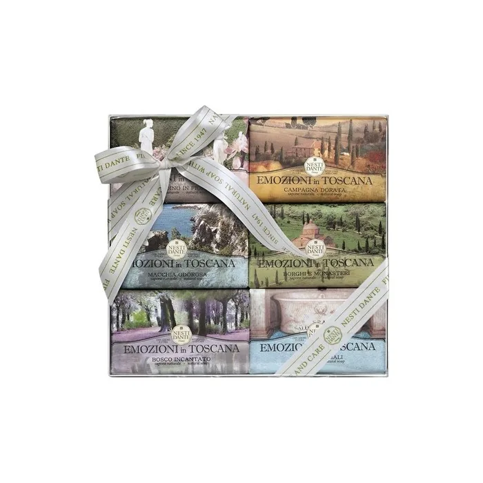 NESTI DANTE Emozioni di Toscana Collection Soap 150g - Pack of 6
