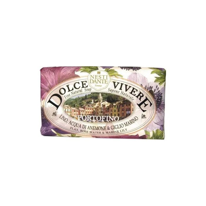 Nesti Dante Dolce Vivere Venezia Soap 250g with Flax, Rose Water, and Marine Lily