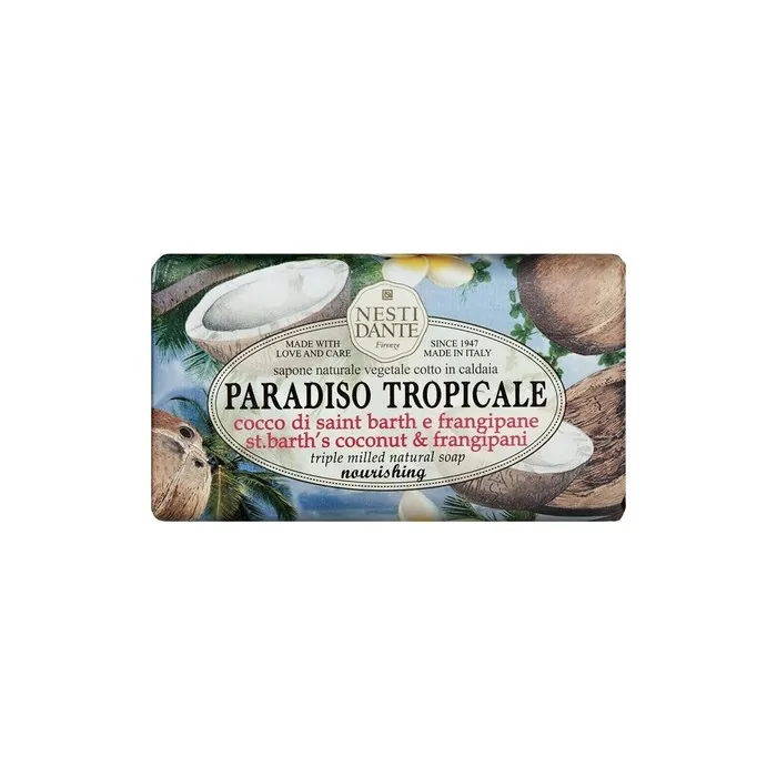 Nesti Dante Paradiso Tropicale Tahitian Lime & Mosambi Peel Soap 250g Coconut