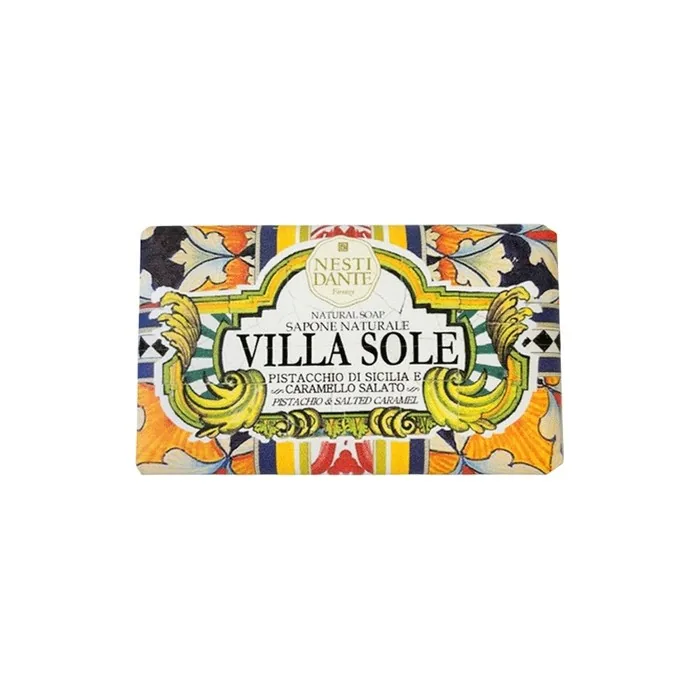 Nesti Dante Villa Sole Soap Sicilian Pistachio and Salted Caramel 250g