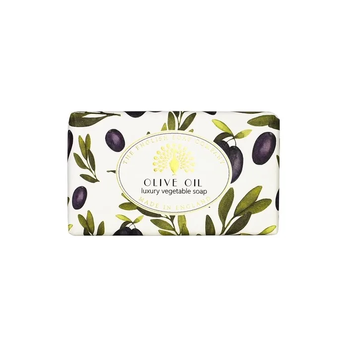The English Soap Company Vintage Wrapped Olive Oil Shea Butter Soap Bar 190g