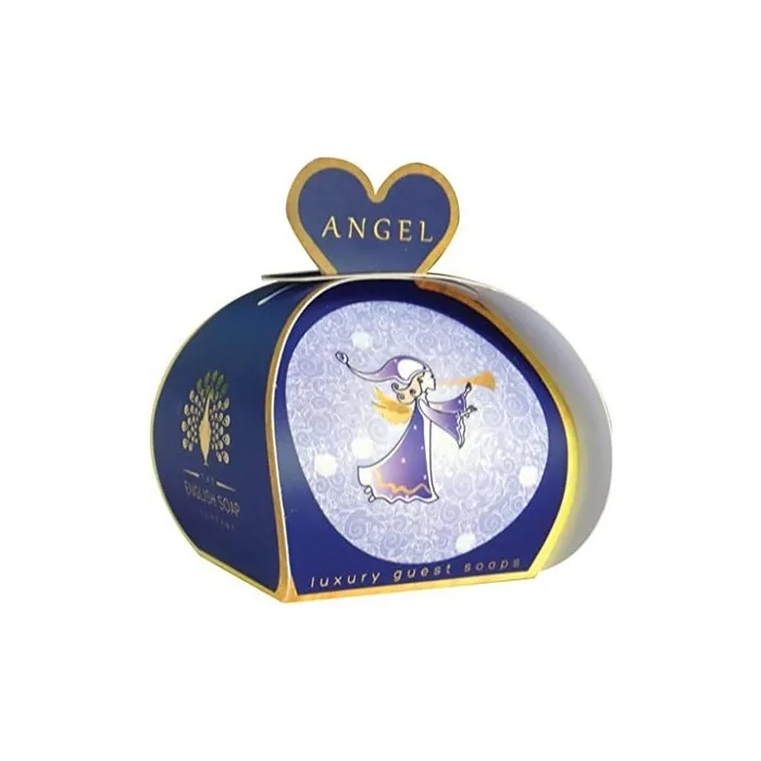 The English Soap Company Large Gift Boxed Christmas Bath Soap Angel 260g