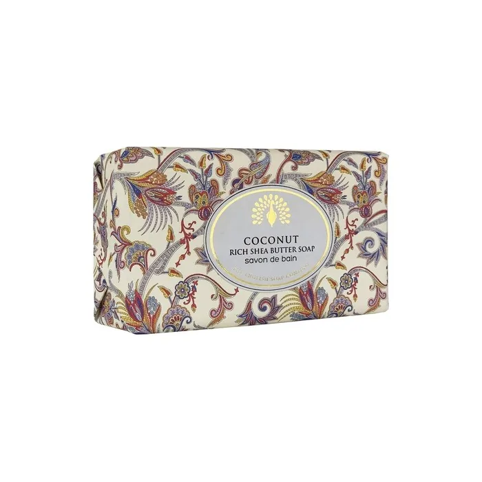 The English Soap Company Vintage Shea Butter Soap Bar Coconut 190g