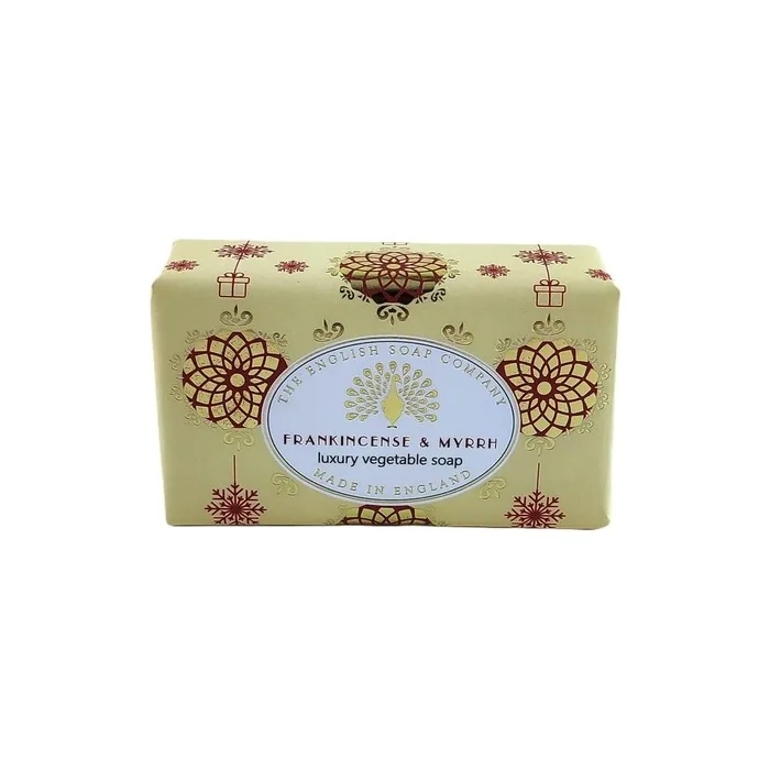 The English Soap Company Frankincense and Myrrh Christmas Soap 190g