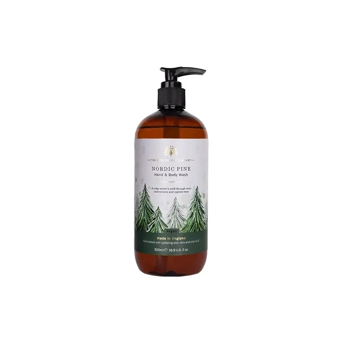Nordic Pine Hand & Body Wash Soap 500ml 16.9fl oz.