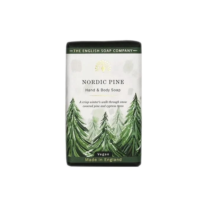 Nordic Pine Scented Hand And Body Soap Bar