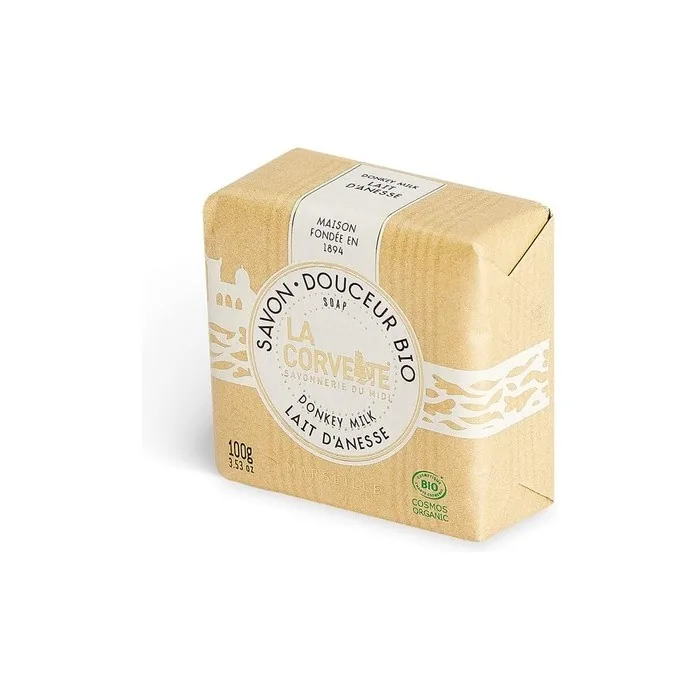 La Corvette Gentle Soap Organic Donkey Milk 100g