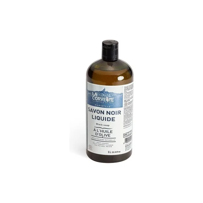 The Corvette ECOCERT Olive Black Soap Liquid 1 Liter