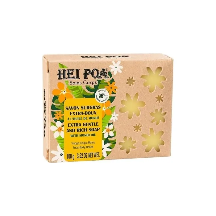 Hei Poa Tiare Extra Gentle and Rich Soap 100g