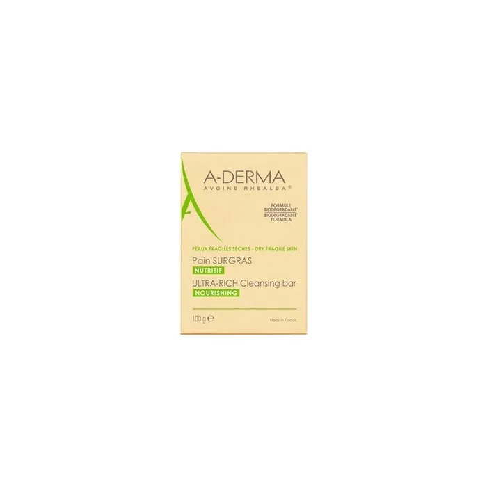 Aderma Ultrarich Greasy Soap For Fragile Skin 100g