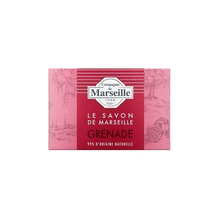 Compagnie de Marseille Pomegranate Marseille Soap 99% Natural Origin