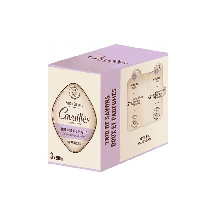 Cavailles Surgras Soy Fig Delight 200g - Pack of 3