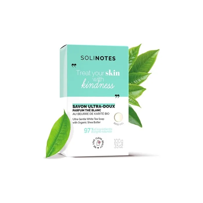 Savon Solide The Blanc 100g
