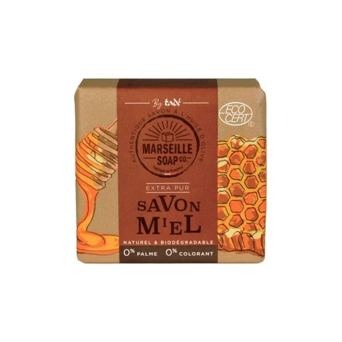 Tade Savon De Marseille Honey 100g - Natural and Biodegradable