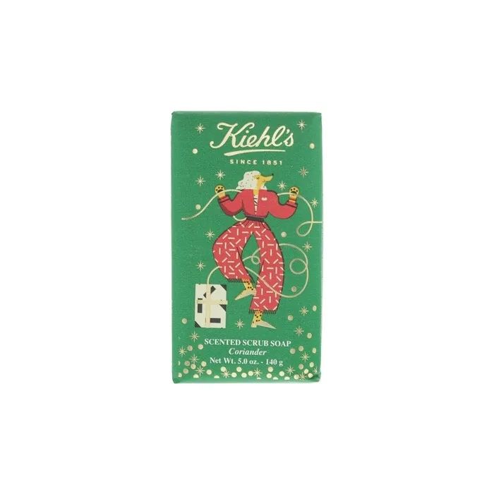 Kiehl's Scented Scrub Bar Soap Coriander 140g For Women