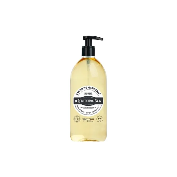 Le Theke Du Bad Re-Fattening Soap from Marseille Hypoallergenic 1L