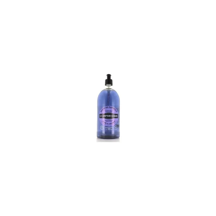 Le Theke Du Bad Traditional Marseille Soap Olive Lavender 1L