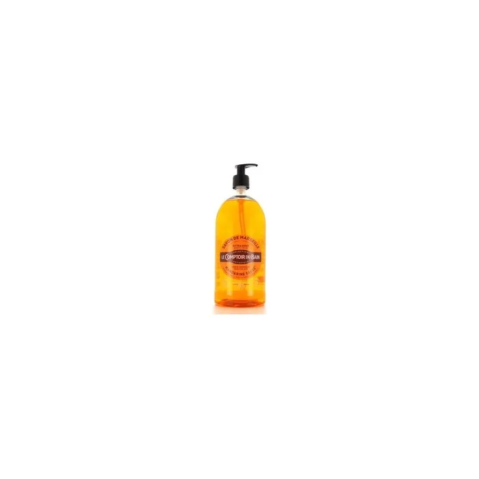 Le Theke Du Bad Traditional Marseille Soap Mandarin-Sage 1L