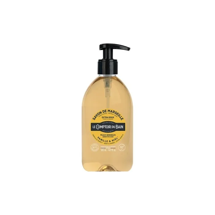 Le Comptoir Du Bain Marseille Soap Vanilla Honey Extra Soft 500ml
