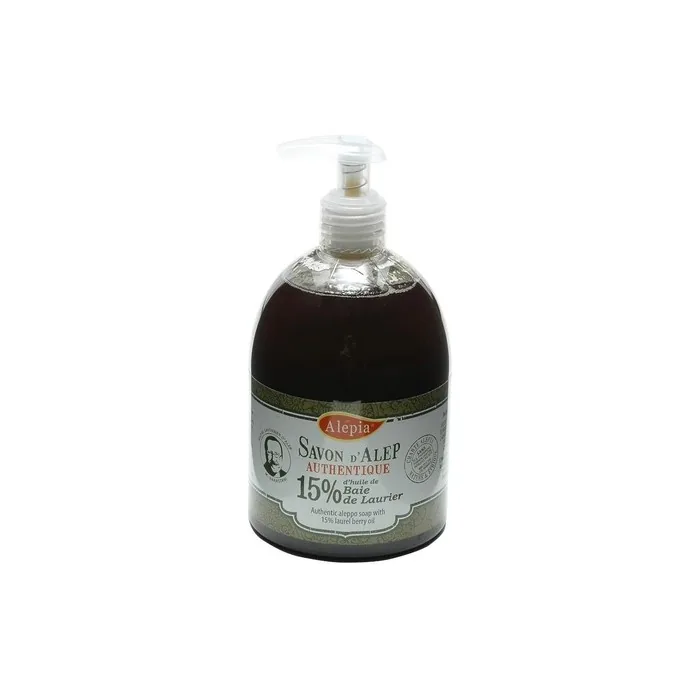 Alepia Authentic Liquid Aleppo Soap 15%