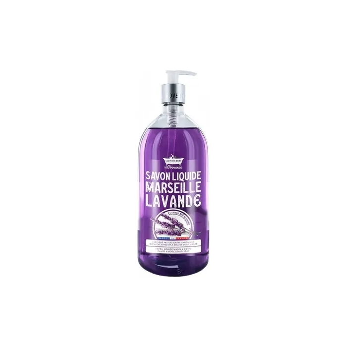 Les Petits Bains De Provence Marseille Soap Lavender 1L Liquid Soap