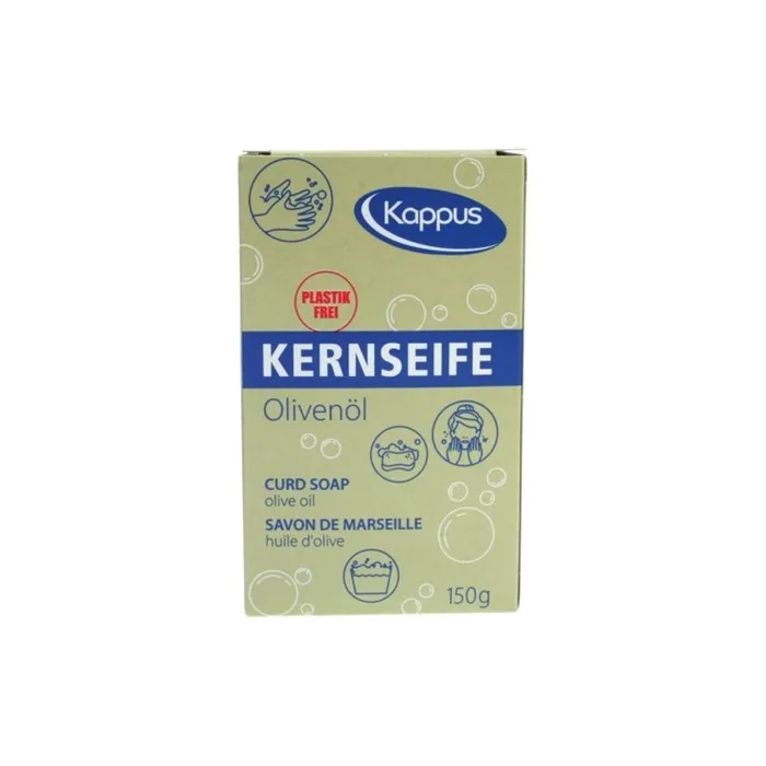 Core Olive Oil Soap Curd Soap 150g Mild All-Rounder for Body Laundry Household 100% Plastic Free