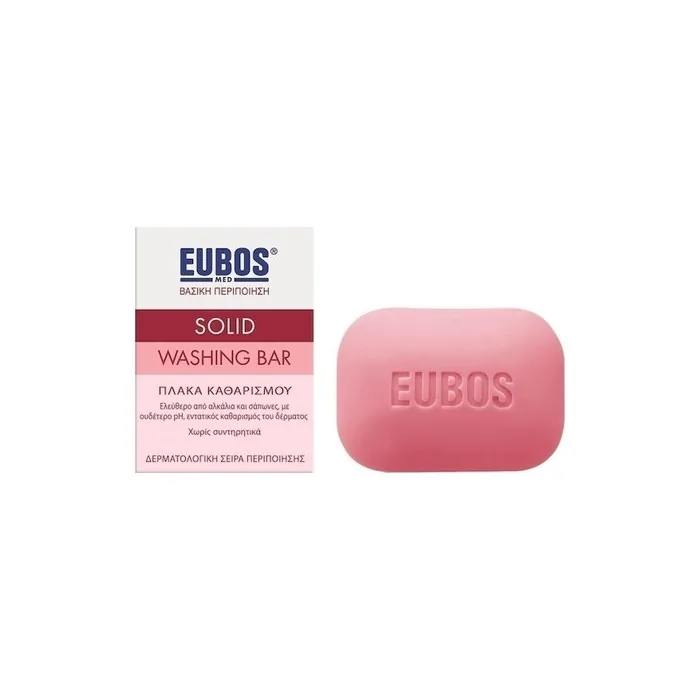 Eubos Basic Care Red Solid Washing Bar 125 Grams