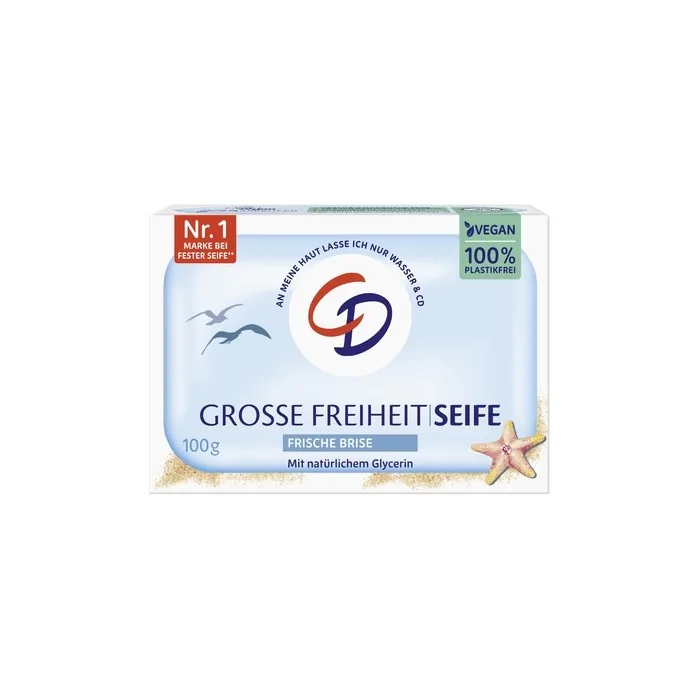Cd Grosse Freiheit Soap Bar With Glycerin Sea Breeze 100 G