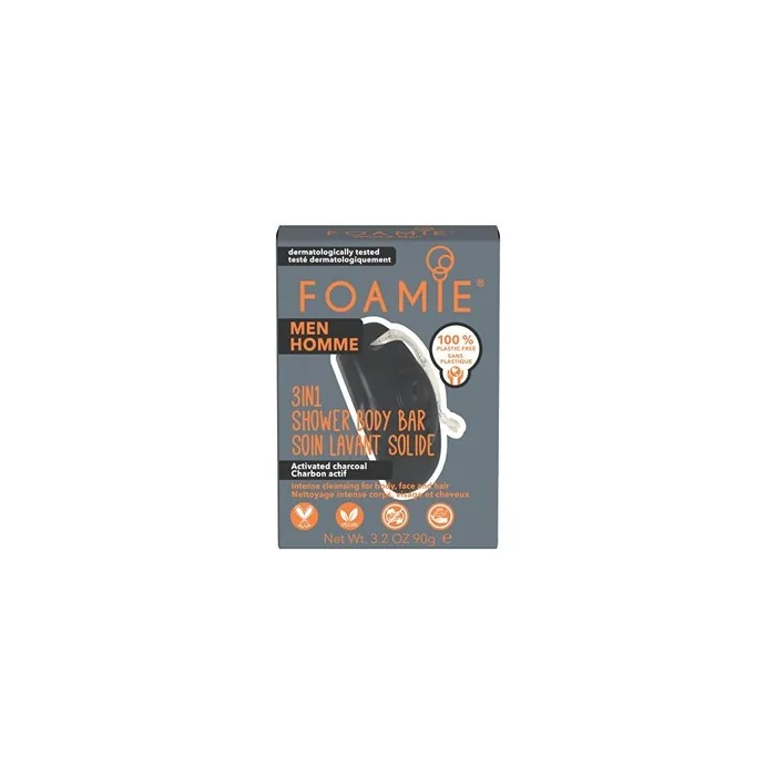 Foamie What A Man Shower Body Bar 3 In 1 90 G