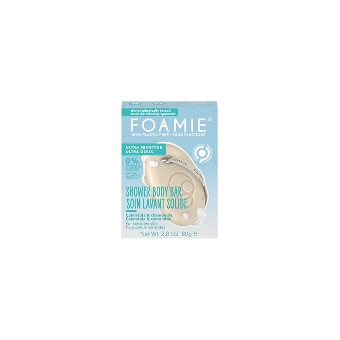 Foamie Ultra Sensitive Shower Body Bar 80 G