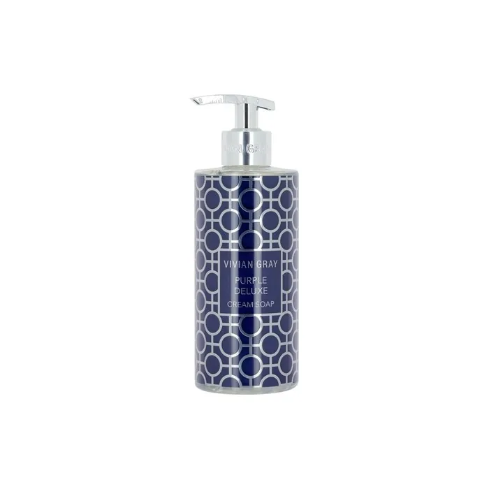 Vivian Gray Purple Deluxe Cream Soap 400 Ml
