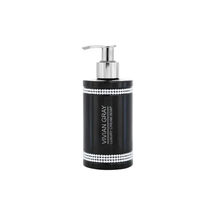 Vivian Gray Creamy Liquid Soap Black Crystal With Luxury Cream Soap 250 Ml