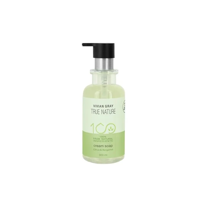 Vivian Gray True Nature Citrus & Bergamot Cream Soap 300 Ml