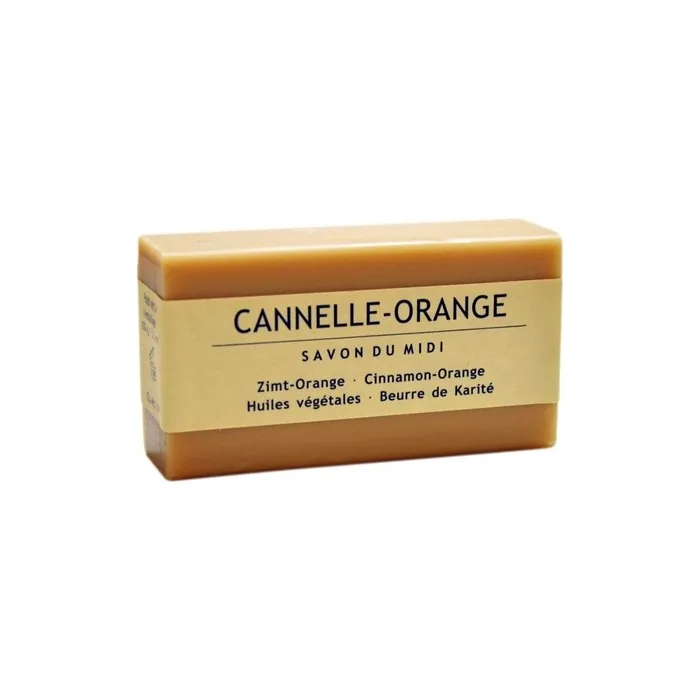 Organic Midi Soap Shea Butter Cinnamon Orange 100g