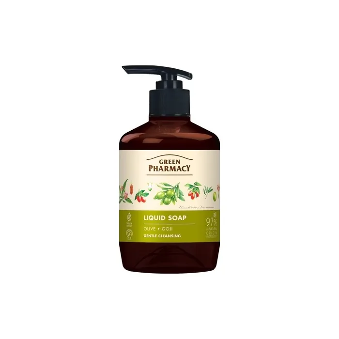 Elfa Pharm Green Pharmacy Liquid Soap Olive Goji Berries 460 Ml