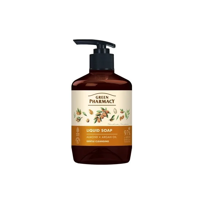Elfa Pharm Green Pharmacy Liquid Soap Almonds Argan Oil 460 Ml