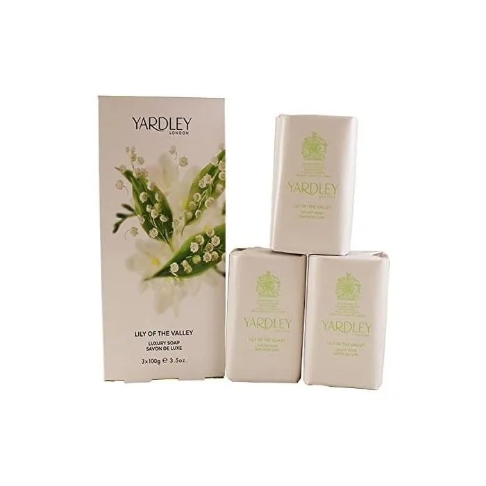 Yardley Lily of the Valley Soap Trio 3 x 100g