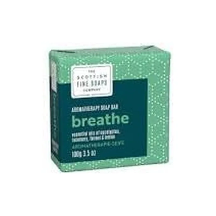 Scottish Fine Soaps Aromatherapy Breathe 100g Wrapped