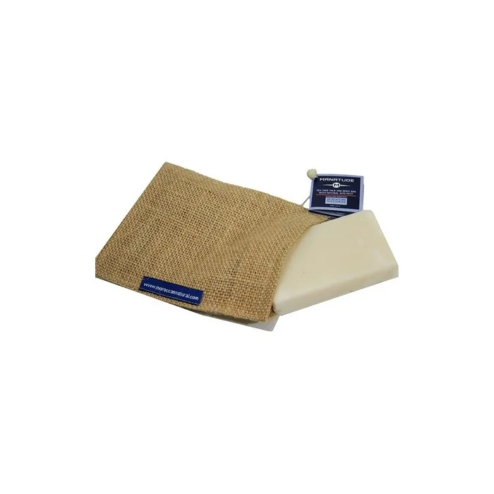 Manatude Natural Tea Tree Face and Body Bar by Moroccan Natural
