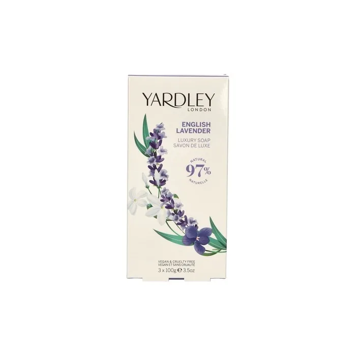 Yardley London Yardley English Lavender Soap Box 3 X 100g