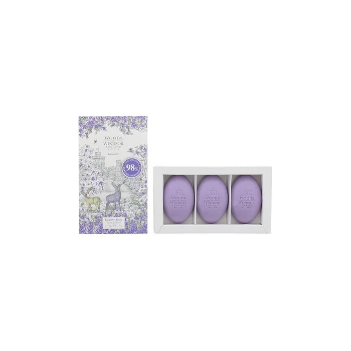 Woods Of Windsor Lavender Soap 3 X 60g