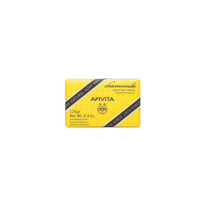 Apivita Natural Soap With Chamomile 125g