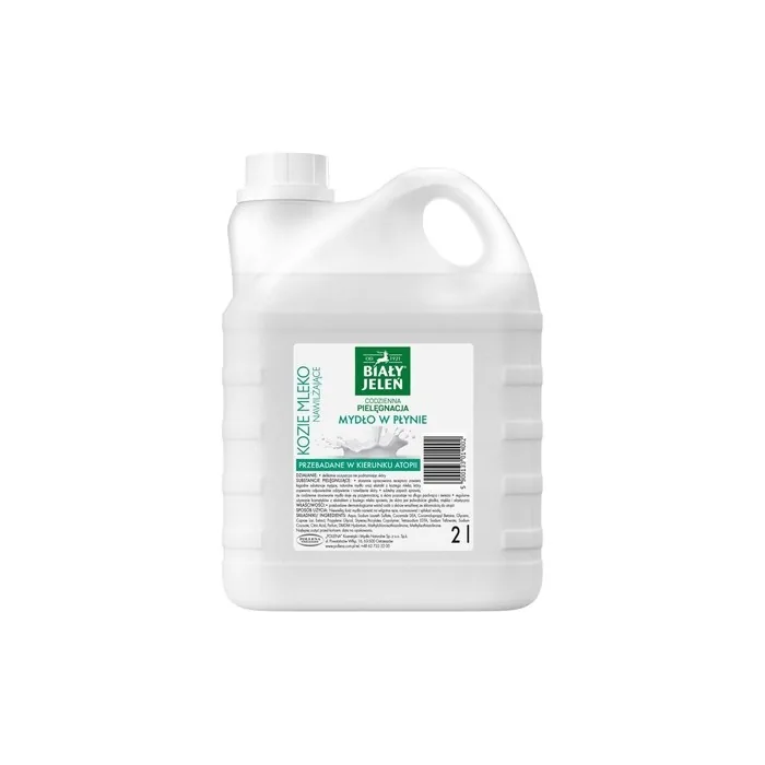 Pollena White Deer Hypoallergenic Moisturizing Liquid Soap Goat Milk 2l