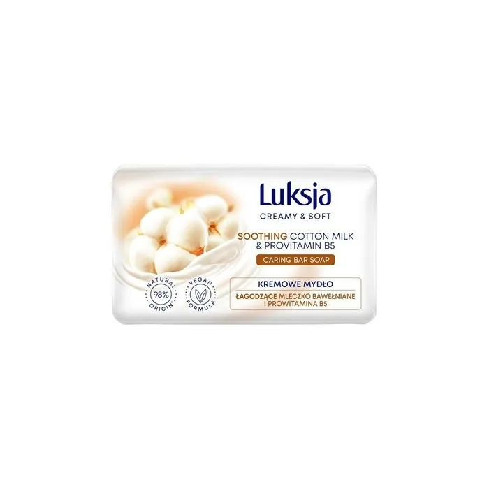 Sarantis Luksja Creamy Bar Soap 90g Cotton Cream