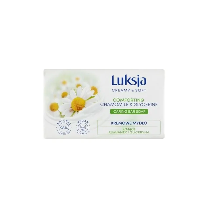 Sarantis Luksja Chamomile Comforting Creamy Soap Bar 90g