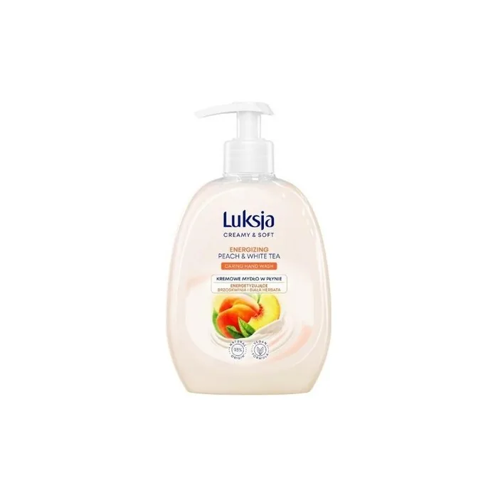 Sarantis Luksja Liquid Soap 500ml with Peach and White Tea