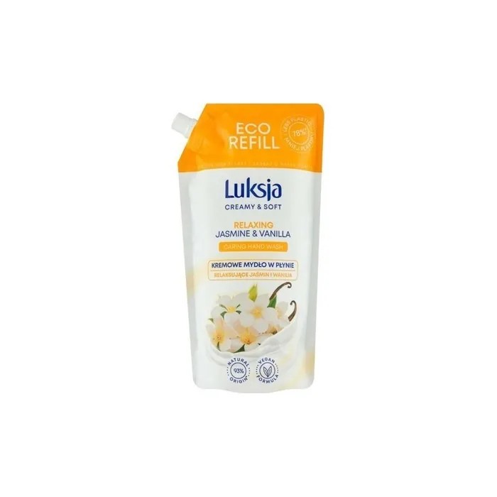 Sarantis Luksja Creamy Liquid Soap 900ml with Jasmine and Vanilla